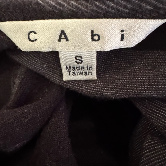 CAbi Black and Gray Striped Tank Top - Picture 5 of 6